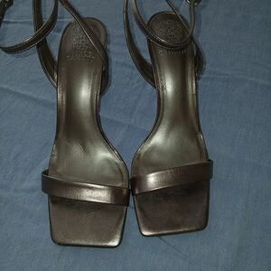 Vince Camuto Saprenda stiletto sandal in metallic Silver